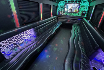 Layton Limo Bus Interior