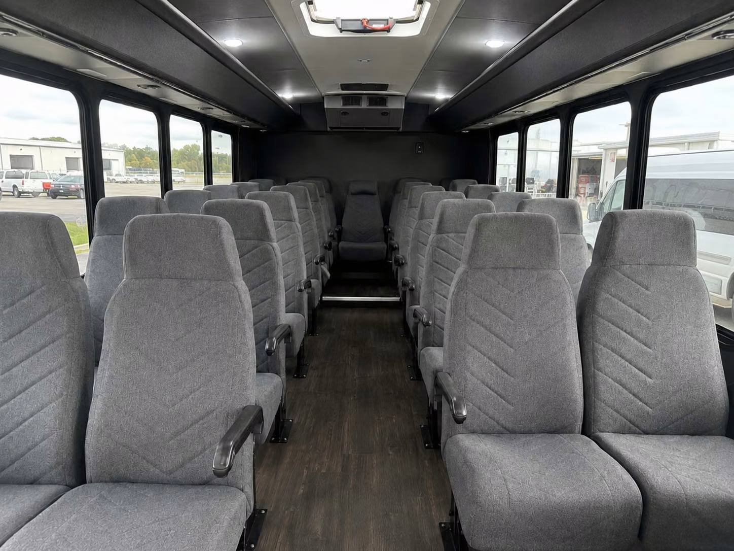 20 passenger minibus inside