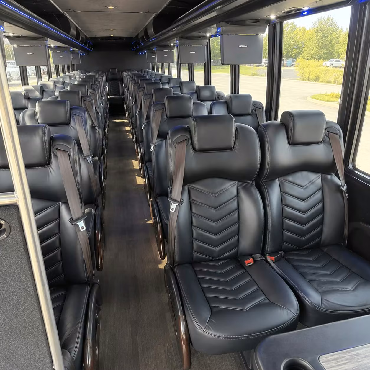 30 passenger minibus interior