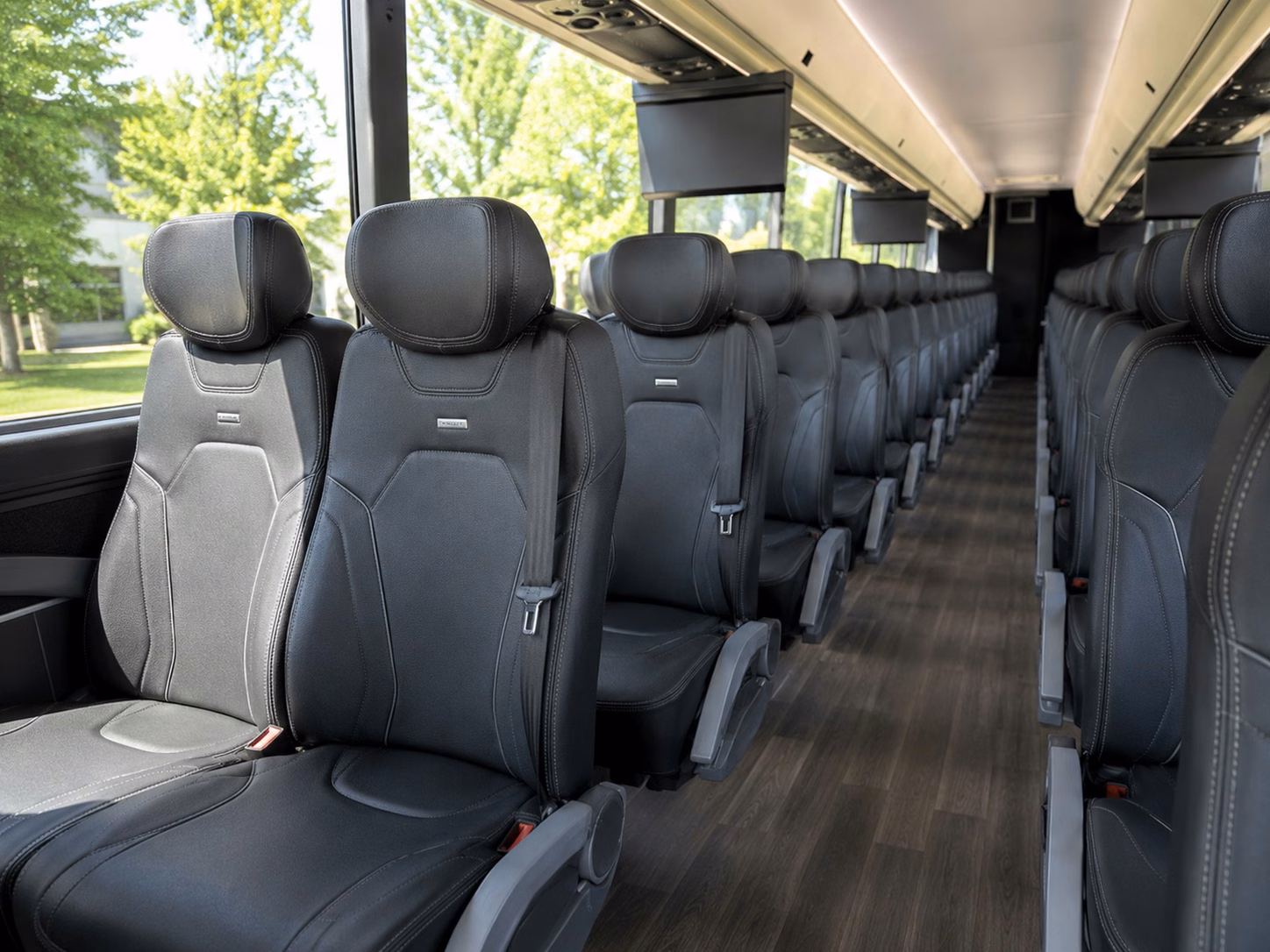 bus type shapes your layton charter bus rental cost more than almost anything else