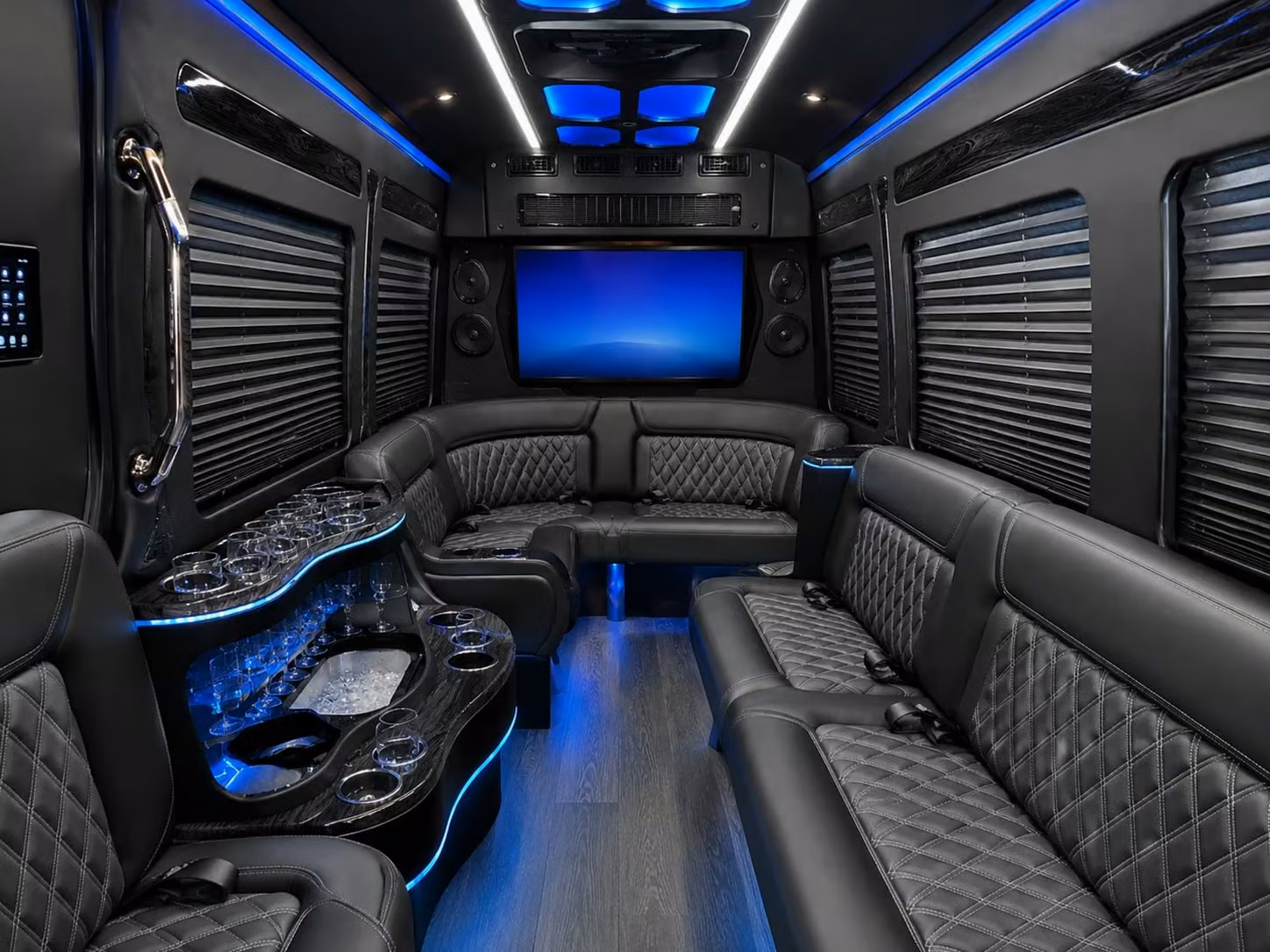 sprinter limousine inside