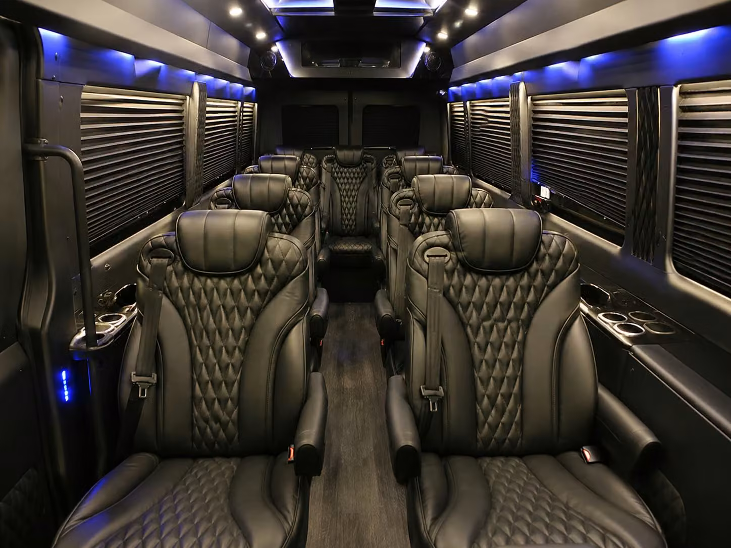 sprinter van with driver interior